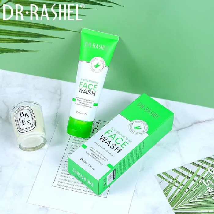 Dr. Rashel Aloe Vera Pore Refine Face Wash 100ml - Image 3