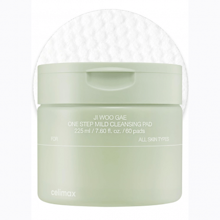 Celimax Ji Woo Gae One Step Mild Cleansing Pads – 60 Pads