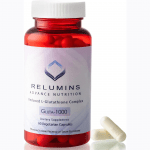 Relumins L Glutathione Supplement Complex - Reduced Glutathione 1000mg with Alpha Lipoic Acid & Rose HIPS , 60 Caps