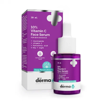 The Derma Co 10% Vitamin C Face Serum 30ml( Packaging Mmay Vary )