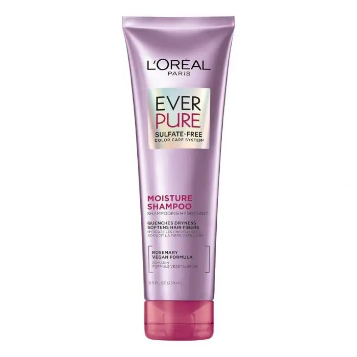 (Discounted Product) L’Oréal Paris EverPure Moisture Sulfate Free Shampoo, Hair Care for Color-Treated Hair with Rosemary Botanicals, 250ml - Image 1