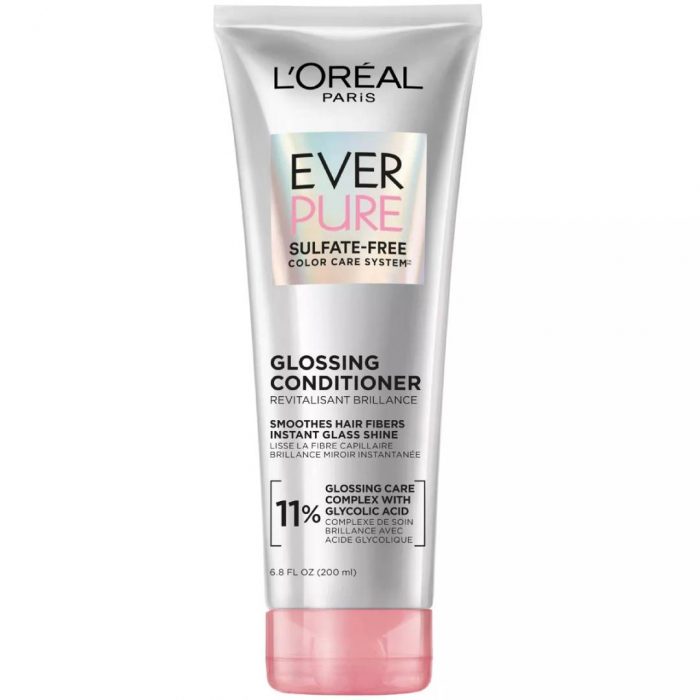 L'Oreal Paris EverPure Sulfate Free Glossing Conditioner with Glycolic Acid 200ml - Image 1