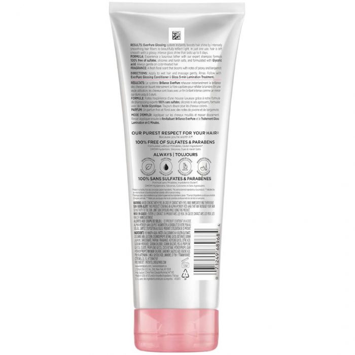 L'Oreal Paris EverPure Sulfate Free Glossing Conditioner with Glycolic Acid 200ml - Image 4