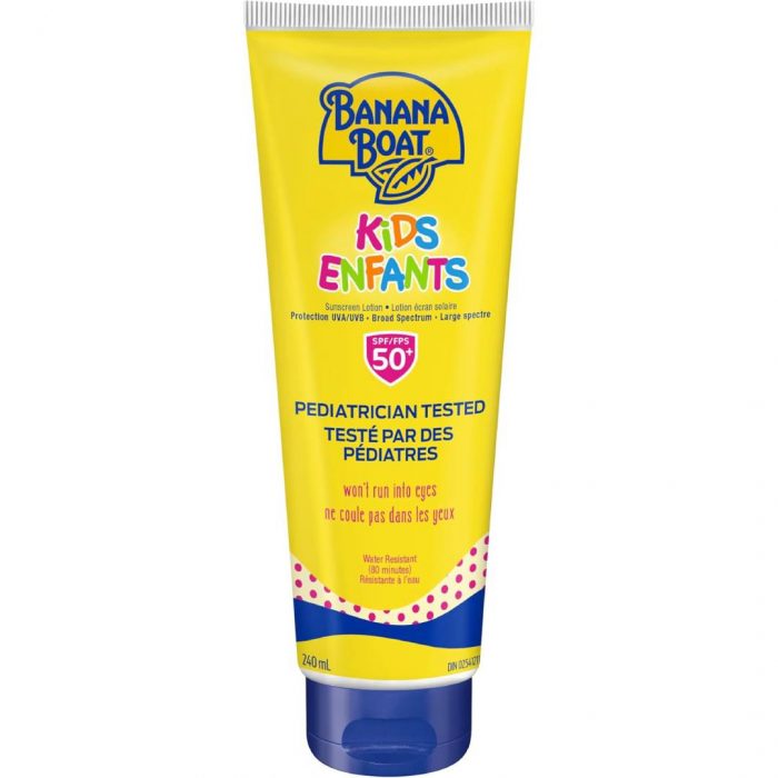 Banana Boat Kids Sunscreen Lotion, SPF 50+, 240mL - Image 1