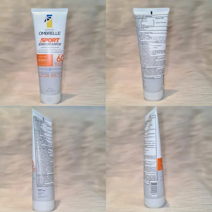 Garnier Ombrelle Sport Endurance  Sport Sunscreen Lotion SPF 60 231 ml - Image 3