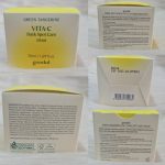 Goodal Green Tangerine Vita C Dark Spot Care Cream 50ml - Image 6