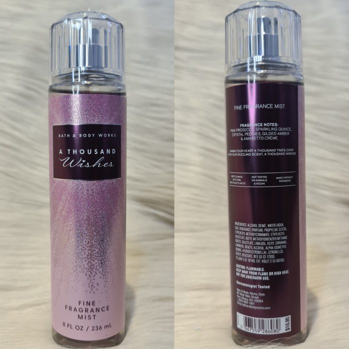 Bath & Body Works A thousand Wishes Fine Fragrance Body Mist 236ml - Image 3