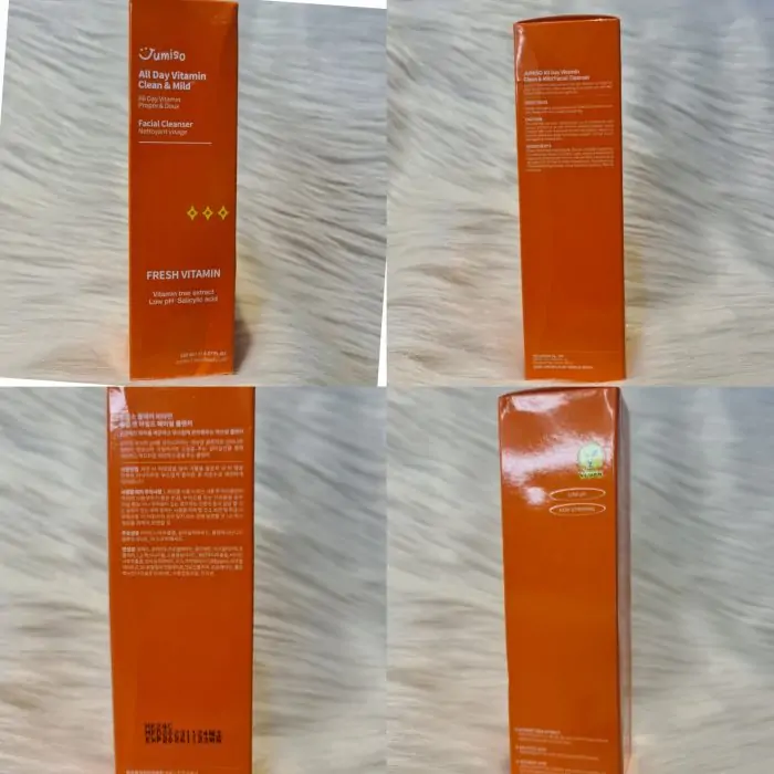 Jumiso All day VITAMIN Clean & Mild Facial Cleanser 150ml - Image 9
