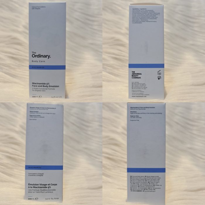 The Ordinary Niacinamide 5% Face and Body Emulsion 100 ml - Image 5