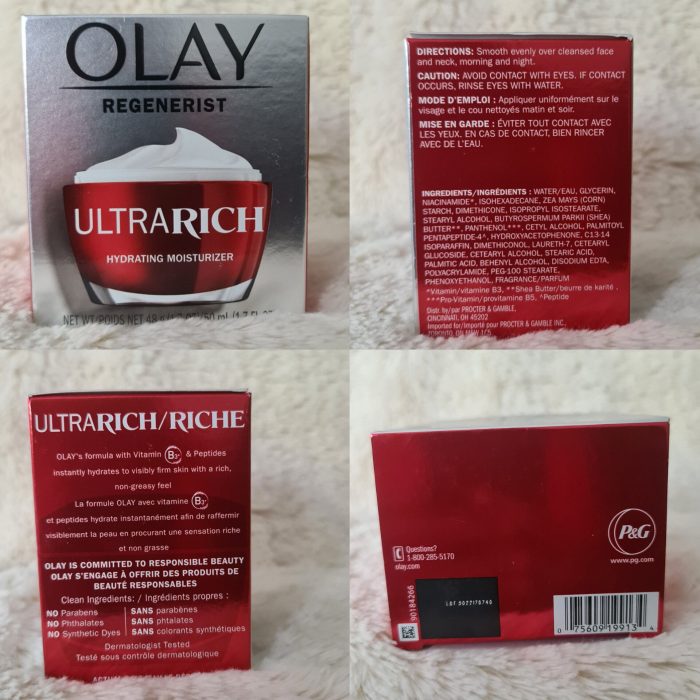 L'Oreal Paris Regenerist Ultra Rich Hydrating Moisturizer 50ml - Image 5