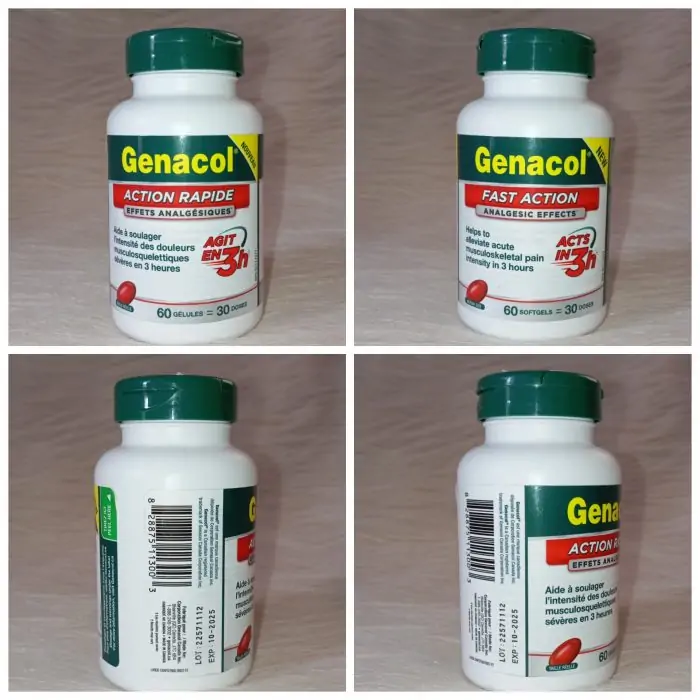 (Discounted Product ) Genacol Fast Action Analgesic Effects 60 Softgels - Image 4