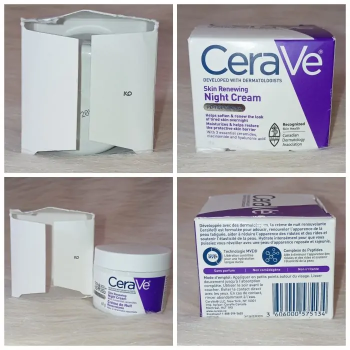 (Discounted Product ) CeraVe Skin Renewing Night Cream  Niacinamide, Peptide Complex, and Hyaluronic Acid Moisturizer for Face  1.7 Ounce Canada - Image 4