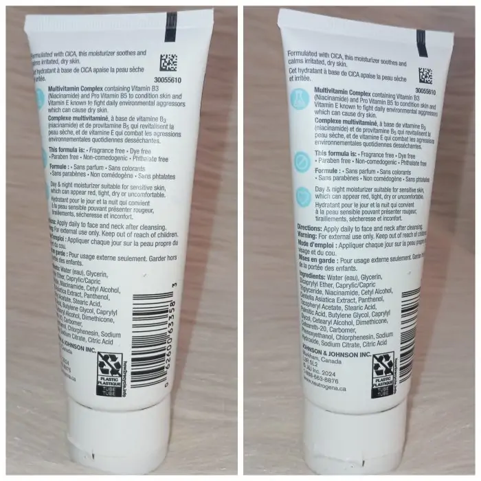 Neutrogena Ultra Gentle Daily Facial Moisturizer 100ml - Image 6
