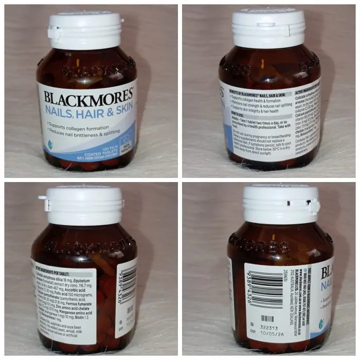 Blackmores Nails, Hair & Skin Tablets - Image 3