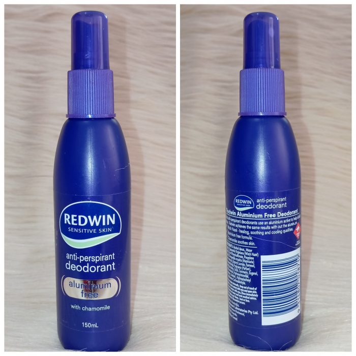 Redwin Anti-perspirant Deodorant ,Aluminium Free ,Sensitive Skin 150ml - Image 2
