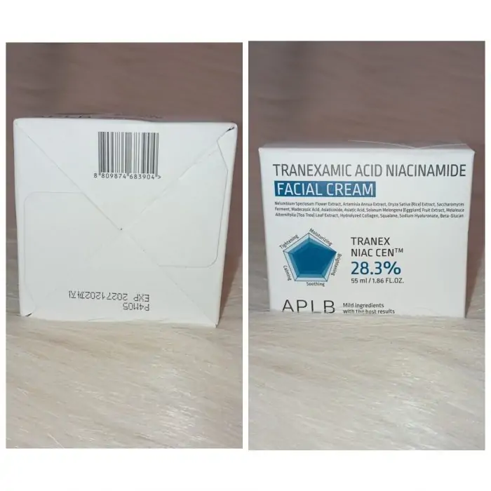 APLB Tranexamic Acid Niacinamide Facial Cream 55ml - Image 5