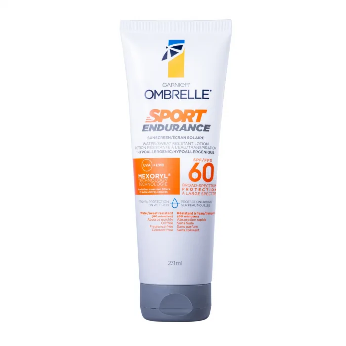 Garnier Ombrelle Sport Endurance  Sport Sunscreen Lotion SPF 60 231 ml - Image 1