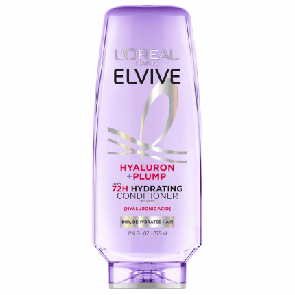 L'Oreal Paris Elvive Hyaluron Plump Hydrating Conditioner 375ml (Packaging may vary )