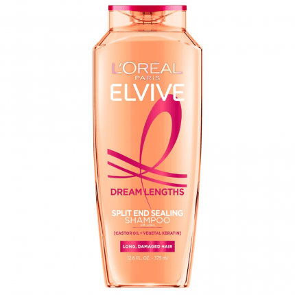 L'Oreal Paris Elvive Dream Lengths Restoring Shampoo 375ml (Packaging May Vary )