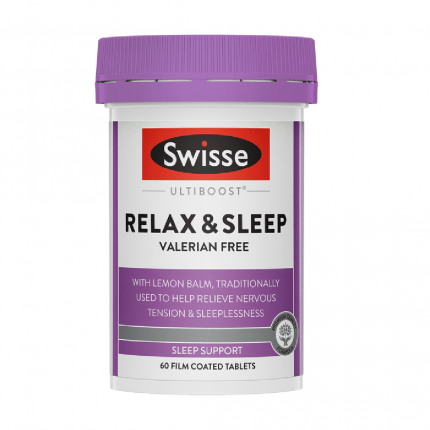 Swisse Ultiboost Relax & Sleep 60 tablets