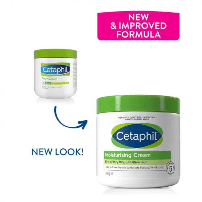 ( Discounted Product ) Cetaphil Body Moisturizing Cream  450g (Packaging may Vary) - Image 3