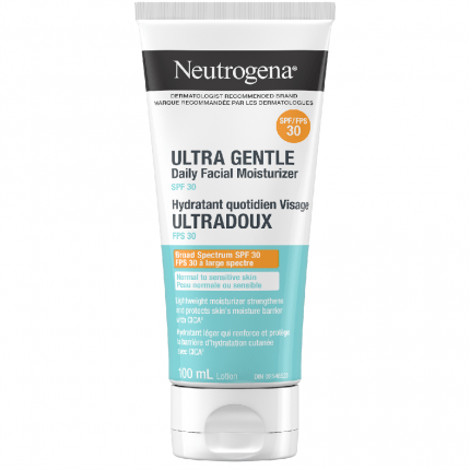 Neutrogena Ultra Gentle Daily Facial Moisturizer SPF 30 ,100ml