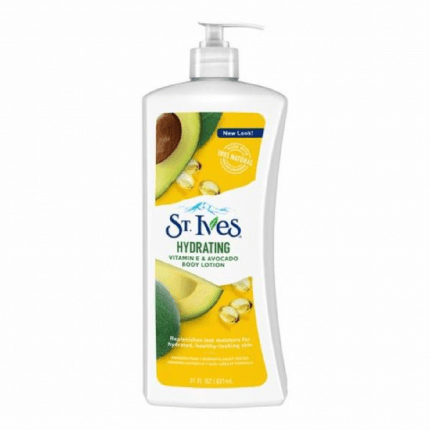 St. Ives Hydrating Body Lotion With Vitamin E & Avocado 621ml