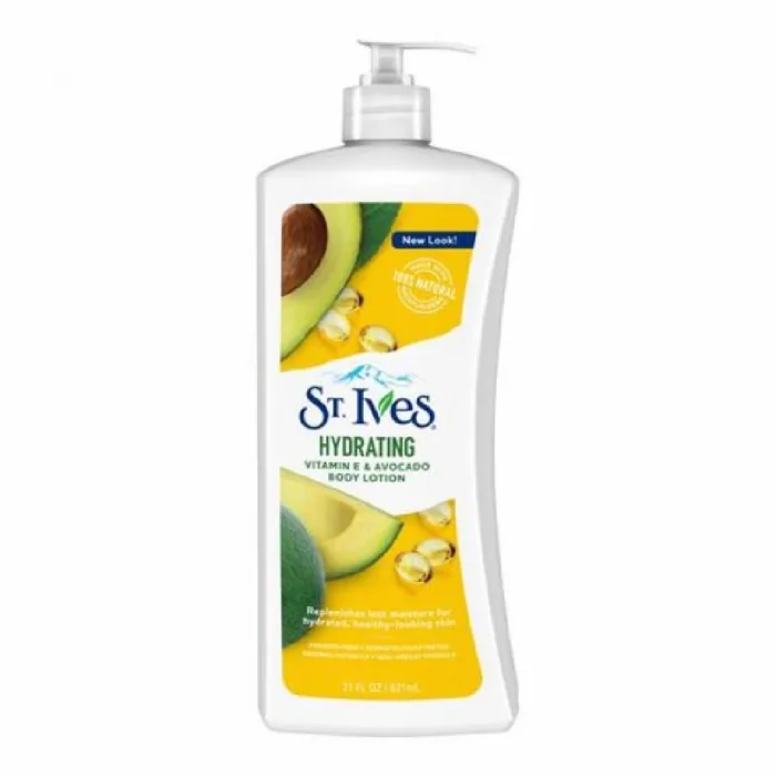 St. Ives Hydrating Body Lotion With Vitamin E & Avocado 621ml - Image 1