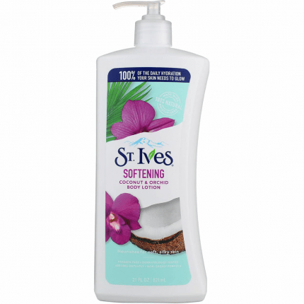 St. Ives Softening Body Lotion With Coconut And Orchid 621ml