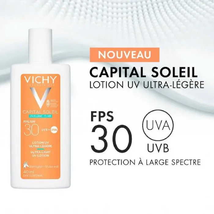 Vichy Catital Soleil Ultra Light UV Lotion SPF 30 , 40ml - Image 2
