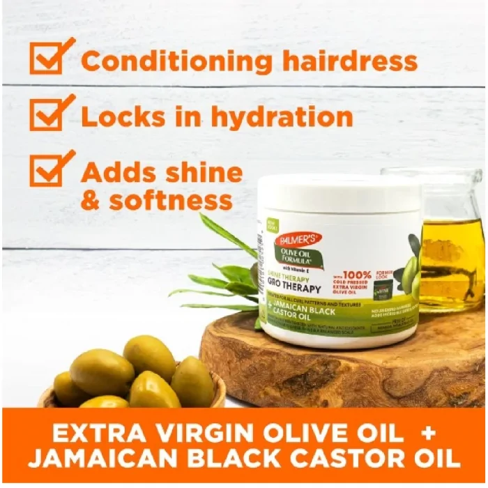 Palmers olive oil Formula With Vitamin E shine therapy 250g - Image 2