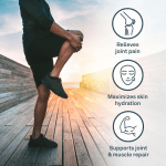 Organika Biocell Collagen- Type 2 Collagen, Hyaluronic Acid, Chondroitin Sulfate, Joint Support- 180caps