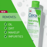 CeraVe Hydrating Toner for Face, Alcohol Free Facial Toner for Normal to Dry Skin 200ml - Image 3