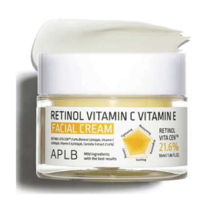 APLB Retinol Vitamin C Vitamin E Facial Cream 55ml