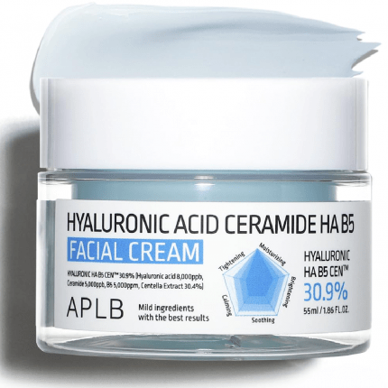 APLB Hyaluronic Acid Ceramide HA B5 Facial Cream 55ml
