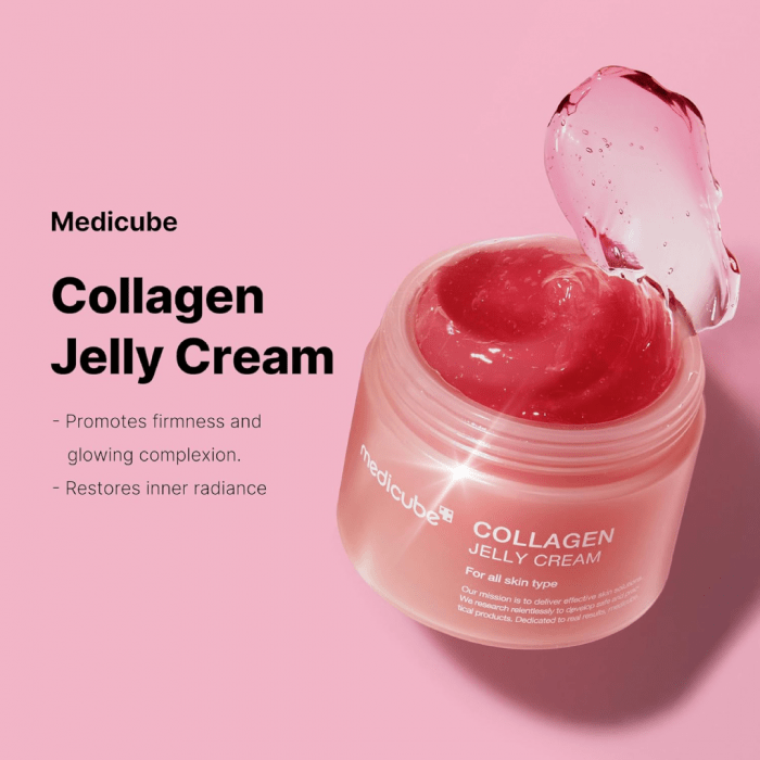 Medicube Collagen Jelly Cream- Niacinamide & Freeze-Dried Hydrolyzed Collagen - Image 2