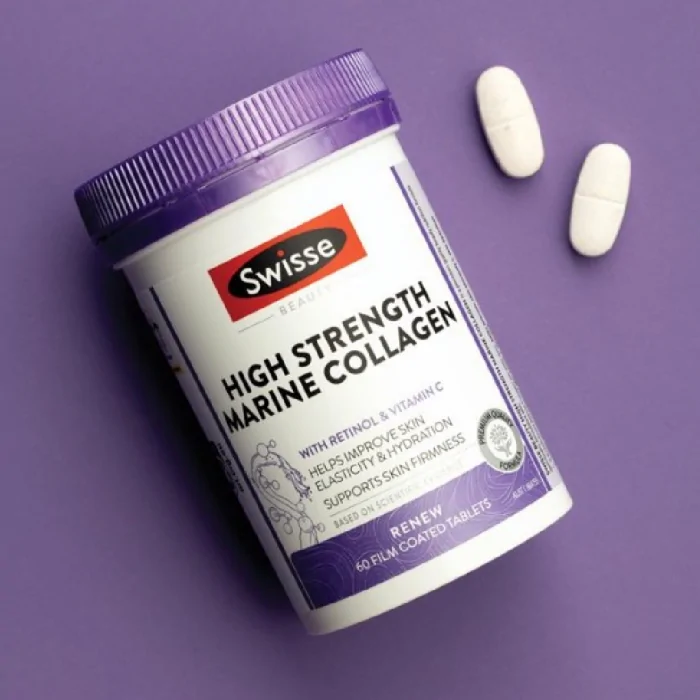 Swisse Beauty High Strength Marine Collagen 60 Tablets - Image 2