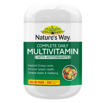 Nature's Way Complete Daily Multivitamin With Antioxidants 250 Tablets