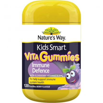 Nature's Way Kids Smart Vita Gummies Immune Defence 120 Pastilles