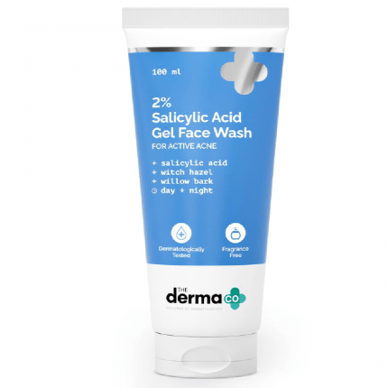 The Derma Co. 2% Salicylic Acid Gel Face Wash 100ml