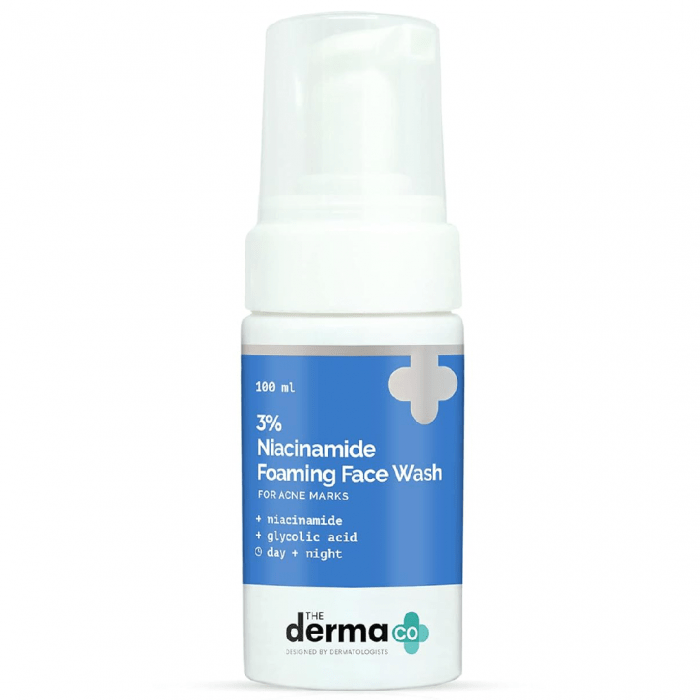 (Discounted Product) The Derma Co 3% Niacinamide Foaming Face Wash for Acne Marks 100ml - Image 2