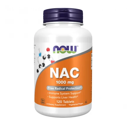 Now NAC 1000 mg 120 Tablets