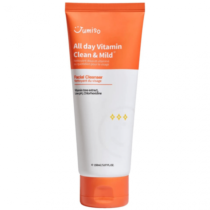 JUMISO All day VITAMIN Clean & Mild Facial Cleanser