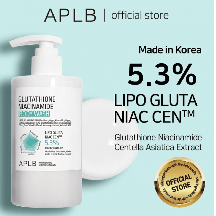 APLB Glutathione Niacinamide Body Wash 300ml