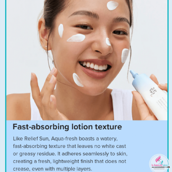 Beauty of Joseon Relief Sun Aqua-Fresh Rice + B5 SPF50+ PA++++ Facial Sunscreen
