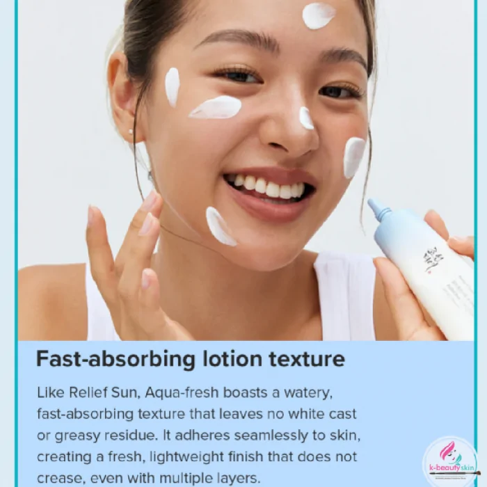Beauty of Joseon Relief Sun Aqua-Fresh Rice + B5 SPF50+ PA++++ Facial Sunscreen