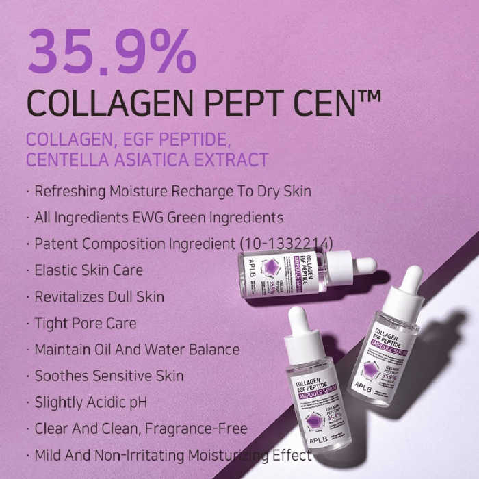 APLB Collagen Egf Peptide Ampoule Serum 40ml