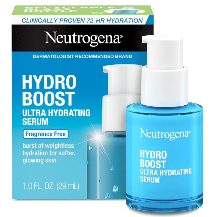 Neutrogena Hydro Boost Ultra Hydrating Serum Fragrance Free 29ml