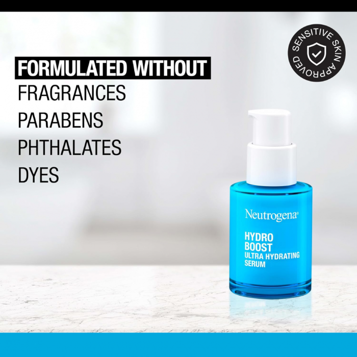 Neutrogena Hydro Boost Ultra Hydrating Serum Fragrance Free 29ml