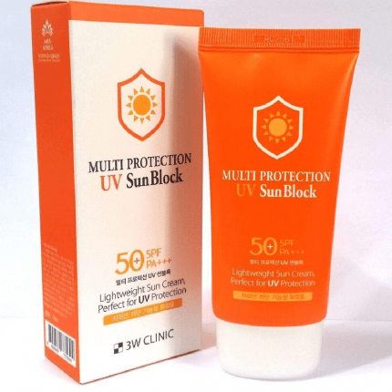 3W Clinic Multi Protection UV Sun Block SPF 50 ,70 ml